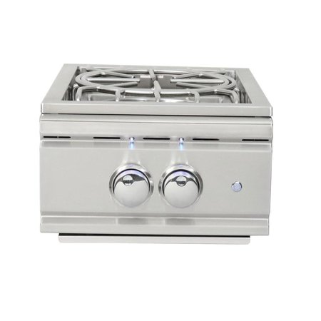 RCS Slide-in Pro Side Burner with Blue LED-Propane RSB3ALP